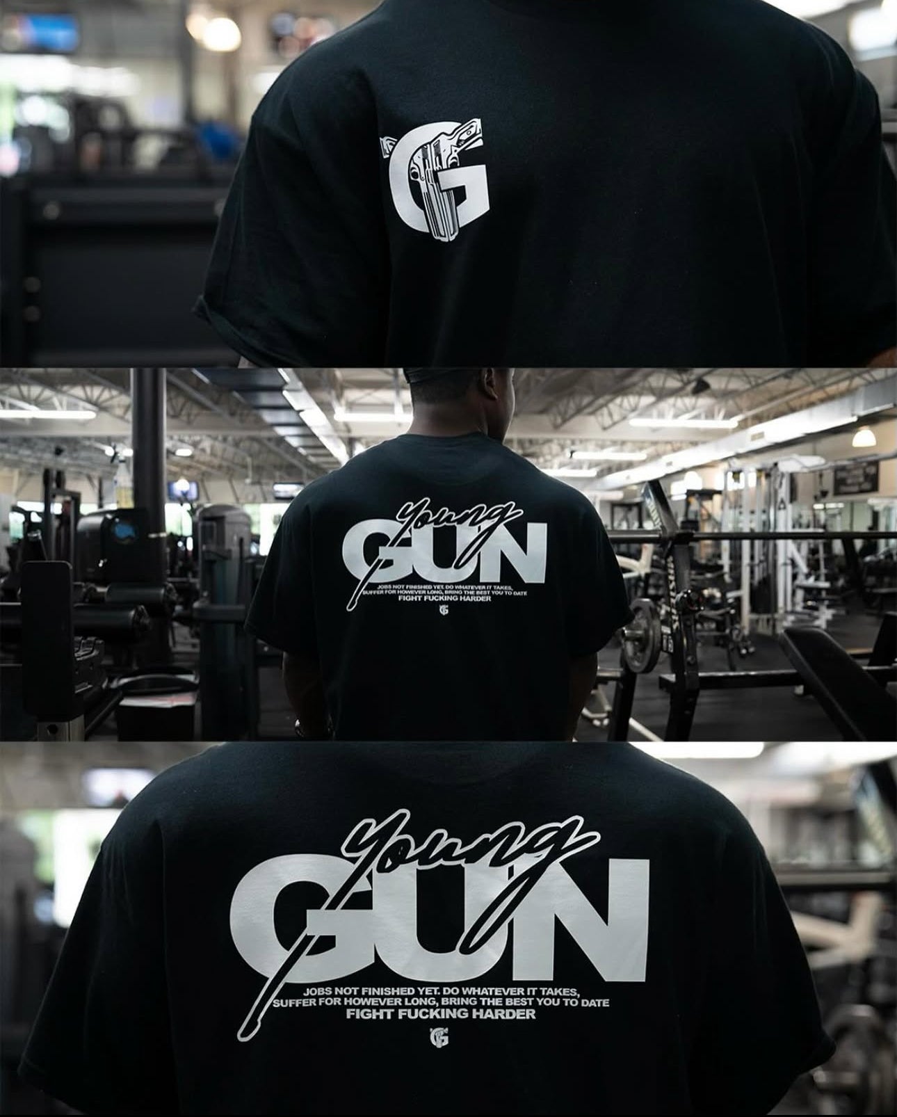 "YOUNG GUN" CREWNECK